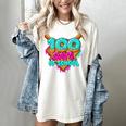 Happy 100 Days Of School Costume Baseball Drip Ice Cream Women's Comfort Colors T-Shirt Ivory