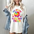 My Heart Is On That Field Cute Baseball Mom Women Women's Comfort Colors T-Shirt Ivory My Heart Is On That Field Cute Baseball Mom Women Women's Comfort Colors T-Shirt Ivory