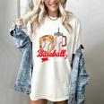 Hot Mess Always Stressed Baseball Mom Women's Comfort Colors T-Shirt Ivory Hot Mess Always Stressed Baseball Mom Women's Comfort Colors T-Shirt Ivory