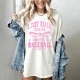 I Just Really Dislike Baseball Pants Baseball Mom Mama Women's Comfort Colors T-Shirt Ivory