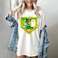 Leprechaun Baseball St Patricks Day Ice Cream Drip Men Boys Women's Comfort Colors T-Shirt Ivory Leprechaun Baseball St Patricks Day Ice Cream Drip Men Boys Women's Comfort Colors T-Shirt Ivory