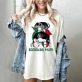 Mexico Baseball Mom Messy Bun Women's Comfort Colors T-Shirt Ivory Mexico Baseball Mom Messy Bun Women's Comfort Colors T-Shirt Ivory
