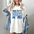 Who Needs Umpires When We Have Baseball Moms Groovy Retro Women's Comfort Colors T-Shirt Ivory Who Needs Umpires When We Have Baseball Moms Groovy Retro Women's Comfort Colors T-Shirt Ivory