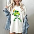 Shamrock Playing Baseball St Patricks Day Men Boys Kid Women's Comfort Colors T-Shirt Ivory Shamrock Playing Baseball St Patricks Day Men Boys Kid Women's Comfort Colors T-Shirt Ivory