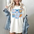 Stamps Coquette Bow Baseball Kids Youth Girls Baseball Mom Women's Comfort Colors T-Shirt Ivory Stamps Coquette Bow Baseball Kids Youth Girls Baseball Mom Women's Comfort Colors T-Shirt Ivory