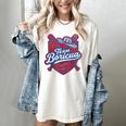 Team Boricua Puerto Rico Baseball Coqui Frog Pava Hat Fan Women's Comfort Colors T-Shirt Ivory