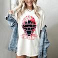 Valentine Baseball Catcher Mask Ice Cream Drip Tee For Boys Women's Comfort Colors T-Shirt Ivory Valentine Baseball Catcher Mask Ice Cream Drip Tee For Boys Women's Comfort Colors T-Shirt Ivory