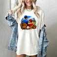 Women's Father Son Baseball Father's Day Women's Comfort Colors T-Shirt Ivory Women's Father Son Baseball Father's Day Women's Comfort Colors T-Shirt Ivory