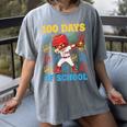 100 Days Of School Baseball Bat 100th Day Of School Boys Women's Comfort Colors T-Shirt Gray 100 Days Of School Baseball Bat 100th Day Of School Boys Women's Comfort Colors T-Shirt Gray