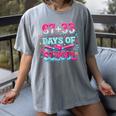 67 33 Days Of School Baseball Drip 100th Day Of School Boys Women's Comfort Colors T-Shirt Gray 67 33 Days Of School Baseball Drip 100th Day Of School Boys Women's Comfort Colors T-Shirt Gray
