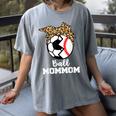 Ball MomMom Soccer Baseball Mom Mom Women's Comfort Colors T-Shirt Gray