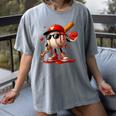Baseball Drip Ice Cream Apparel Youth Boy Valentine Women's Comfort Colors T-Shirt Gray Baseball Drip Ice Cream Apparel Youth Boy Valentine Women's Comfort Colors T-Shirt Gray