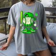 Baseball Drip Icecream Apparel Youth Boy St Patricks Day Women's Comfort Colors T-Shirt Gray Baseball Drip Icecream Apparel Youth Boy St Patricks Day Women's Comfort Colors T-Shirt Gray