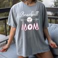 Baseball Mom Birthday Sport Baseball Sport Matching Family Women's Comfort Colors T-Shirt Gray Baseball Mom Birthday Sport Baseball Sport Matching Family Women's Comfort Colors T-Shirt Gray
