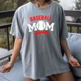 Baseball Mom Baseball Player For Mother's Day Women's Comfort Colors T-Shirt Gray Baseball Mom Baseball Player For Mother's Day Women's Comfort Colors T-Shirt Gray