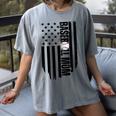 Baseball Mom USA Flag Baseball Mama Day Vibes Mama Women's Comfort Colors T-Shirt Gray Baseball Mom USA Flag Baseball Mama Day Vibes Mama Women's Comfort Colors T-Shirt Gray