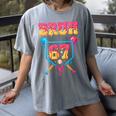 Bruh Baseball Ice Cream Drip Number 67 Player 67th Birthday Women's Comfort Colors T-Shirt Gray Bruh Baseball Ice Cream Drip Number 67 Player 67th Birthday Women's Comfort Colors T-Shirt Gray
