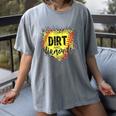 Dirt And Diamonds Baseball Leopard Baseball Mom Women's Comfort Colors T-Shirt Gray Dirt And Diamonds Baseball Leopard Baseball Mom Women's Comfort Colors T-Shirt Gray