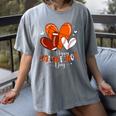 Happy Valentines Day Basketball Baseball Football Boys Women's Comfort Colors T-Shirt Gray