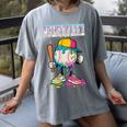 Ice Cream Drip Baseball Bruh Baseball Drip Boy Youth Women's Comfort Colors T-Shirt Gray