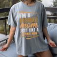 I`m a Baseball Mom Just Like a Normal Mom Except Much Cooler Women's Comfort Colors T-Shirt Gray
