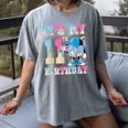It's My 11th Birthday Baseball Ice Cream Drip Theme Women's Comfort Colors T-Shirt Gray