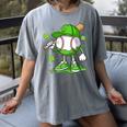 Kids Boys Happy St Patricks Day Kids Baseball Ice Cream Drip Women's Comfort Colors T-Shirt Gray Kids Boys Happy St Patricks Day Kids Baseball Ice Cream Drip Women's Comfort Colors T-Shirt Gray