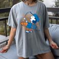 Lucy Van Pelt Baseball Catch Women's Comfort Colors T-Shirt Gray