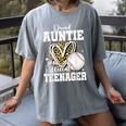 Proud Auntie Of An Official Teenager 13th Birthday Baseball Women's Comfort Colors T-Shirt Gray Proud Auntie Of An Official Teenager 13th Birthday Baseball Women's Comfort Colors T-Shirt Gray