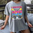 I Survived 100 Days Of School Baseball Cream Drip Boys Women's Comfort Colors T-Shirt Gray I Survived 100 Days Of School Baseball Cream Drip Boys Women's Comfort Colors T-Shirt Gray