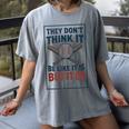They Don’t Think It Be Like It Is But It Do Baseball Women's Comfort Colors T-Shirt Gray