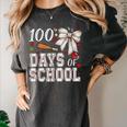 100 Days Of School Baseball 100th Day Of School Coquette Bow Women's Comfort Colors T-Shirt Pepper 100 Days Of School Baseball 100th Day Of School Coquette Bow Women's Comfort Colors T-Shirt Pepper