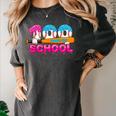 100 Days Of School Baseball Ice Cream Drip For Teacher Kid Women's Comfort Colors T-Shirt Pepper 100 Days Of School Baseball Ice Cream Drip For Teacher Kid Women's Comfort Colors T-Shirt Pepper
