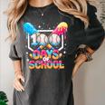 100 Days Of School Ice Cream Baseball Player For Kids Boys Women's Comfort Colors T-Shirt Pepper 100 Days Of School Ice Cream Baseball Player For Kids Boys Women's Comfort Colors T-Shirt Pepper