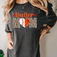 Baller Mom Leopard Basketball Baseball Mom Women's Comfort Colors T-Shirt Pepper Baller Mom Leopard Basketball Baseball Mom Women's Comfort Colors T-Shirt Pepper
