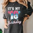 Baseball 10 Year Old Ice Cream Drip 10th Birthday Boys Women's Comfort Colors T-Shirt Pepper Baseball 10 Year Old Ice Cream Drip 10th Birthday Boys Women's Comfort Colors T-Shirt Pepper
