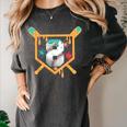 Baseball 8 Year Old Ice Cream Drip 8th Birthday Boy Number 8 Women's Comfort Colors T-Shirt Pepper