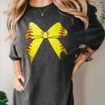 Baseball Bow Baseball Mom Women Baseball Mama Women's Comfort Colors T-Shirt Pepper Baseball Bow Baseball Mom Women Baseball Mama Women's Comfort Colors T-Shirt Pepper