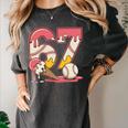 Baseball Drip Number 67 Player Ice Cream Or 67th Birthday Women's Comfort Colors T-Shirt Pepper Baseball Drip Number 67 Player Ice Cream Or 67th Birthday Women's Comfort Colors T-Shirt Pepper