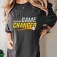 Baseball Fan Shut Up I'm Doing Game Changer Premium Tri-Blend Women's Comfort Colors T-Shirt Pepper Baseball Fan Shut Up I'm Doing Game Changer Premium Tri-Blend Women's Comfort Colors T-Shirt Pepper