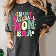 In My Baseball Mom Era Baseball Mama Women's Comfort Colors T-Shirt Pepper