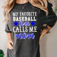 BASEBALL STAR MOM Sporty Design For Proud Baseball Moms Women's Comfort Colors T-Shirt Pepper