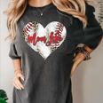 Cute Baseball Mom Heart Mother's Day Sport Mama Mom Life Women's Comfort Colors T-Shirt Pepper Cute Baseball Mom Heart Mother's Day Sport Mama Mom Life Women's Comfort Colors T-Shirt Pepper