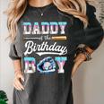 Daddy Of The Birthday Boy Baseball Ice Cream Drip Matching Women's Comfort Colors T-Shirt Pepper