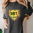 Dirt And Diamonds Baseball Leopard Baseball Mom Women's Comfort Colors T-Shirt Pepper Dirt And Diamonds Baseball Leopard Baseball Mom Women's Comfort Colors T-Shirt Pepper