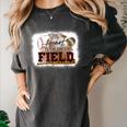 My Heart Is On That Field Baseball Mom Momm Premium Women's Comfort Colors T-Shirt Pepper My Heart Is On That Field Baseball Mom Momm Premium Women's Comfort Colors T-Shirt Pepper