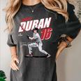 Jarren Duran Boston MLB Baseball Players MLBJDU204M Women's Comfort Colors T-Shirt Pepper