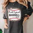 Loud & Proud Baseball Mom Women Women's Comfort Colors T-Shirt Pepper