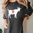 Lovers Baseball Goat 17 Apparel Men Women Kids Women's Comfort Colors T-Shirt Pepper