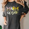 Mom Of Both Softball Baseball Mom Premium Women's Comfort Colors T-Shirt Pepper Mom Of Both Softball Baseball Mom Premium Women's Comfort Colors T-Shirt Pepper